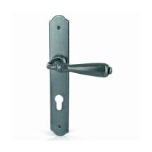 Brionne - Juego De Puerta Espalion Hierro Patinado - Llave I - 1019442sp