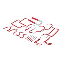 Assorted Storage Hooks – 20 Pack – 55mm to 180mm – Corrosion-resistant Zinc-plated Finish