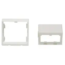 Cfpfs2aw - Mini-com Bezel 45x45 Inclined 2 Ports - Panduit
