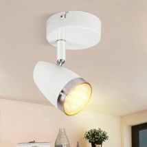 Gbly - Plafoniera Led Orientabile Moderna, Bianco 4w Bianco Caldo 3000 K Spot Da Plafon Orientabile A 350° Per Soggiorno, Corridoio, Cucina, Sala Da 