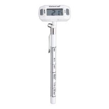 Kitchen Craft – Digital Probe Thermometer – Ideal for Cooking Meat and Poultry – Easy-to-Read LCD Screen – Protective Sheath