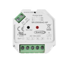 SR-2303SAC-HP – DALI- und PUSH-Dimmer – 400W – 1 Kanal – Dimmer für LED-Lampen, Halogenlampen, Glühlampen