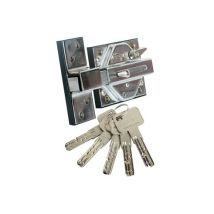 Lince - Hochsicherheits-riegel 7930r, Verchromtes Eisen-finish, 97930rhc