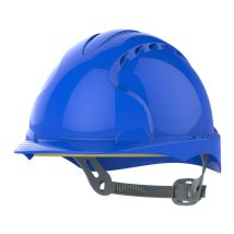 Jsp - Elmetto Di Sicurezza Evo Con Chiusura A Fascia, Blu, Ventilato (ajf030000500)