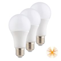 Tripack Lampadina Led A65 E27 3000k 14w 1353lm