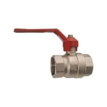Kugelhahn 3/4" IG – Messing vernickelt – Aluminium-Hebel – max. 25 bar – -20° C bis +110° C