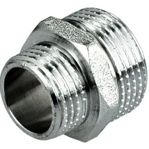 Raccordo Riduttore In Ottone Cromato 3/4"x1/2" Maschio/femmina