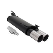 Silencieux Echappement Opel Kadett E 84/93 - 2x90mm Rl-13750034