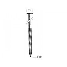 Rh31r90g50 Galvanisch Verzinkte Rillenspitze - L. 90 Mm - Packung Zu 2000