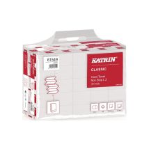 Elos - Falthandtuch Katrin Classic L 2 2-lagig Weiß L240mm Xb320ca.mm 3000 Tücher/kt - 615490