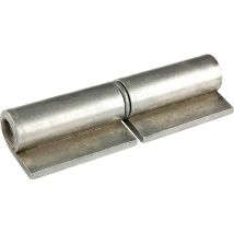 Pernio de dos cuerpos 12x80x2 mm – Acabado gris moderno