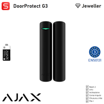 130591 - Superior - Superior Doorprotect G3 Jeweller - Detector Inalámbrico De Apertura, Impactos E Inclinación Con Relé Reed Y Sensores De Impacto, 