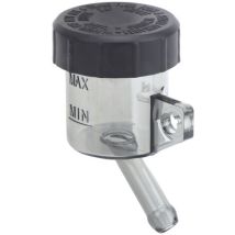 Vtizikl Réservoir De Liquide De Frein Moto Universel Réservoir Tasse D'Huile Arrière/avant Transparent Fumé