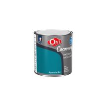 Vernice Oxi Per Pareti E Rivestimenti Cocooning Opaca Vellutata Azzurra 0,5l - Oxi