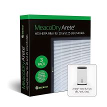 Filtro Hepa Meaco Dry Arete H13, Purificatore D'Aria De, Alta Efficienza Di Rimozione Delle Particelle, 99,75% De Ritenzione, Compatibilecon I Modelli