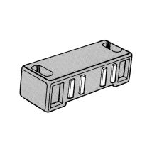 WELTER Magnetschnäpper Junior Y5 5,5 kg Haftkraft 48,5 mm Breite 13 mm Höhe 16,5 mm Tiefe Weiß