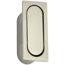 Siro - Klapp-muschelgriff Breite 22 Mm, Höhe 52 Mm, Zn Vernickelt Matt