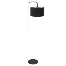 Mexlite - Lampadaire - Forma - Noir - Métal Textile - Lampe
