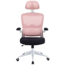 Silla Gaming Ergo Rosa – Cuero sintético – Altura ajustable – Soporte lumbar – Ruedas 360 grados