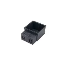 SLV – 112781 – Installation Box for Fok LED Frame – Projector Mount – Black – Plastic – 8.4 cm Width – 12.3 cm Height – 6.7 cm Depth