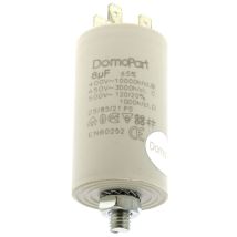 Kondensator 8μF 400V für Wäschetrockner – Bosch, Brandt, Siemens, Faure, Vedette kompatibel – Ersatzteile