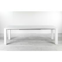 Mint Essentials Alexandra Extending White Dining Table 120cm-240cm