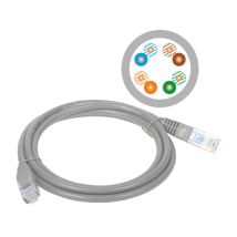 Cable De Conexión U/utp Cat.5e Pvc 2,0 M Gris Alantec
