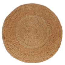 Atout Ciel Tappeto Rotondo In Iuta Intrecciata D120 Cm