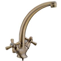 Sofia Mischbatterie – Küchenarmatur – Bronze – Einhebel – Höhe unter dem Auslauf: 20 cm – Metalloberfläche: Bronze