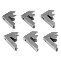 Monster Racking - Conectores Para Estanterías De Garaje Galwix De Paquete De 6, Acero Galvanizado