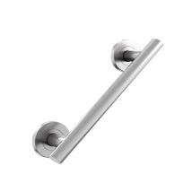 Akw 1200 Series Straight Grab Rail 300mm Length - Brushed Stainless Steel