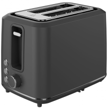 Aeno Toaster Ts1, 7 Stufen, Mechanische Steuerung, Grau