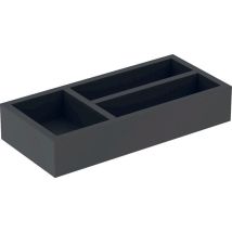 Keramag – Inserto per cassetto quadrato Smyle Square – 323x59x150 mm – Melamina lava