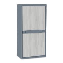 Jobgar - Armario Resina Con Estantes Jumbo Xl Wave 180 X 89,7 X 53,7