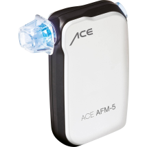 B-Ware Ace Afm 5 Alkoholtester Promilletester Test Weiß 0 4 ‰ Anzeige Per Smartphone