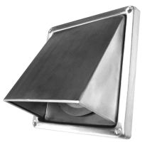Cofano per aria di scarico V2A DN 100 – 66672 – Acciaio inox – Ventilazione efficace – VOLLMER