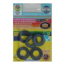 Junta plana 3/4' – 5 piezas – Accesorios de riego por goteo