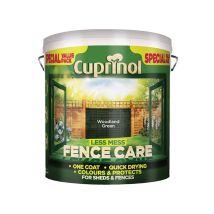Cuprinol - 5194072 Less Mess Fence Care Woodland Green 6 Litre Cuplmfcwg6l