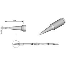 Jbc - Lötspitze Serie C245, Rundform, C245957/ø 0,8 Mm, Gerade