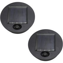 Pack Solar Lanterns Replacement For Outdoor Hanging Lanterns, Led Solar Light Replacement With Battery Box, Easy To Install, Professional