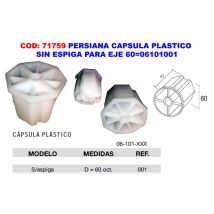 Teicocil - Gaviota Persiana Cápsula De Plástico Sin Espiga Para Eje 6006101001