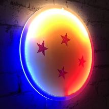 Teknofun - Mural Lampara Neon Madcow Entertainment Dragon Ball Z Bola De Dragon 30 Cm