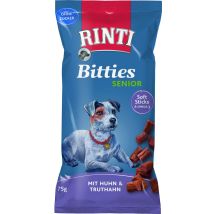 Rinti Extra Bitties Senior Hundesnack 75 G Huhn & Truthahn Hundeleckerlis