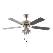 Ceiling Fans With Lighting 'anariki' Made Of Metal For Living Room & Dining Room