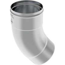 Zambelli - Titanzink Meister-bogen 40 Grad 76 Mm Mit Logo Einteilig, 133220-e-zam