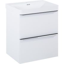 M-cab Set Soft Masterjero Meuble Salle De Bain Blanc 60 Cm