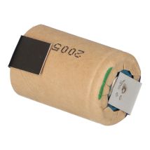 Panasonic - Akku 4/5 Sub-c 1,2v / 2000mah Hhr-20scp Z Lötfahne Pappmantel