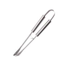 Pinza In Acciaio Inox Per Barbecue Con Manico Alluminio- - Lunghezza Cm.35 - 2 Pezzi Lapillo