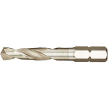 VÖLKEL Spiralbohrer-Bit HSS-G 3,5mm – Durchmesser 3,5mm – Spirallänge 18mm – Gesamtlänge 40mm – Sechskant 1/4"