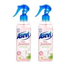 Asevi 400ml White Jasmine Air Freshener Spray X2